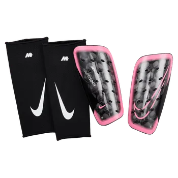 Fotbalový chránič Nike Mercurial FlyLite SuperLock růžová/černá UK L