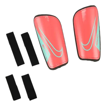 Fotbalový chránič Nike Mercurial Hardshell červená/tyrkysová UK M