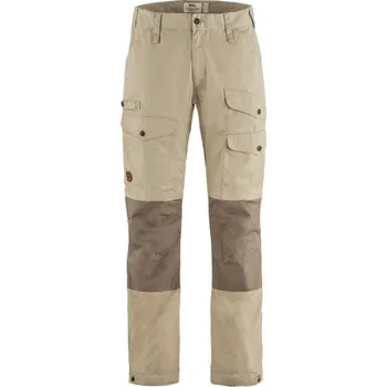 Pánské kalhoty kalhoty pánské trekové FJÄLLRÄVEN Vidda Pro Ventilated Trs M Fossil-Suede Brown - 48