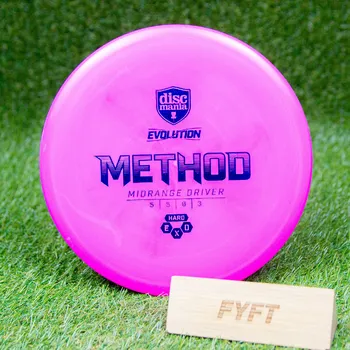 Disc golf METHOD - EXO Hard (Discmania) - overstable midrange discgolf disk Barva: Růžová