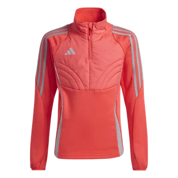 Pánská mikina Adidas Teamsport Tiro 24 Winterized červená/šedá UK Junior S