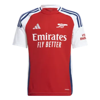 Adidas Arsenal FC domácí 2024/2025 červená/bílá/modrá UK Junior XS