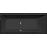 Polysan CLEO obdélníková vana 180x80 cm akrylát černá 95611BM 167991423