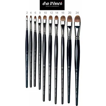 Kosmetický štětec DaVinci PROFESSIONAL štětec na oči/ rty sobol Varianta: 4