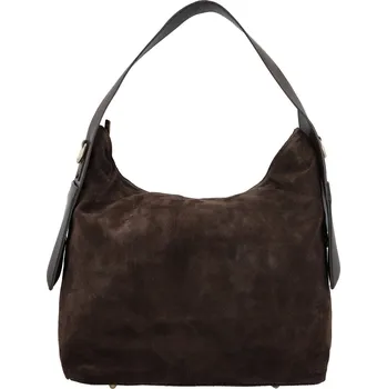 Kabelka Dámská kabelka na rameno tmavě hnědá - Delami Vera Pelle Mimmi hnědá