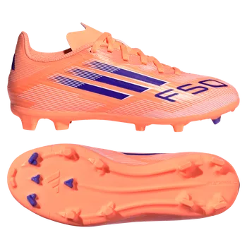 Kopačky Adidas F50 League FG/MG oranžová/modrá EUR 33 1/2