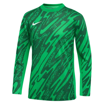 Nike Gardien V dlouhý rukáv zelená UK Junior L