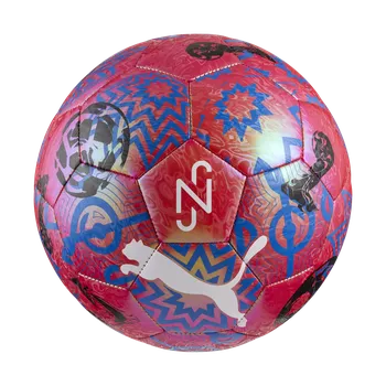 Fotbalový míč Puma Neymar JR Graphic červená/modrá UK 5