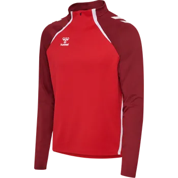 Pánská mikina Hummel LEAD 2.0 Half Zip červená UK S