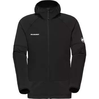 Pánská mikina Pánská lezecká mikina Mammut Massone ML Hooded Jacket black M