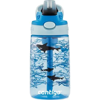 Contigo Dětská láhev Easy Clean 420 ml, Blue Sharks