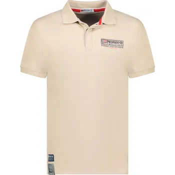 Pánské tričko GEOGRAPHICAL NORWAY polokošile pánská KOFFROY MEN S béžová