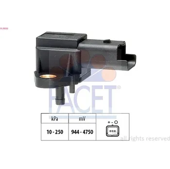 Čidlo automobilu Senzor tlaku sacího potrubí FACET 10.3030
