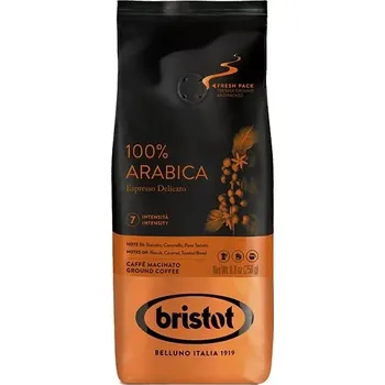 Káva Bristot 250g mletá káva 100% Arabica