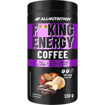 Káva Allnutrition Káva Fitking Energy Karamel 130 g Příchuť: Lískové ořechy