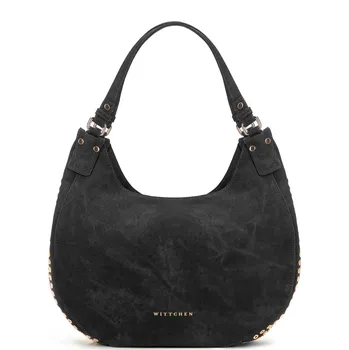Kabelka Dámská hobo kabelka s ozdobnými cvočky | WITTCHEN | 101-4Y-711-1