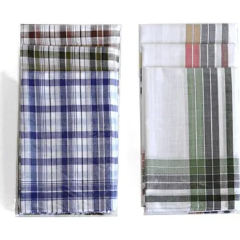 Látkový kapesník ETEX Pánské pracovní kapesníky světlé - sada 6 kusů