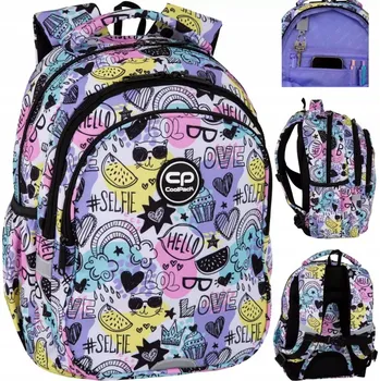 Školní batoh Školní batoh CoolPack s více přihrádkami, vícebarevný, 21 l