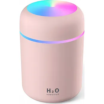 Aroma difuzér MINI ZVLHČOVAČ VZDUCHU DO AUTA DIFUZÉR VŮNĚ USB NOČNÍ LAMPA RGB