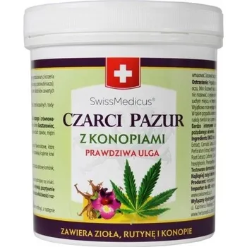 SwissMedicus Mast Ďábelský dráp s konopím 250 ml