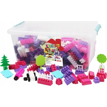 ostatní stavebnice Stavební Stavebnice Container Girls 500 dílů