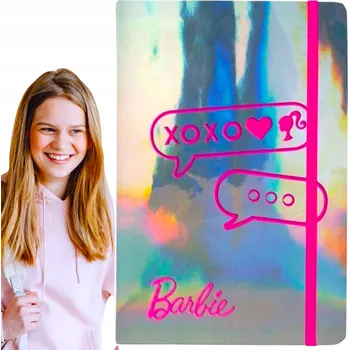 Sešit Notes Paso Barbie A5 vícebarevný