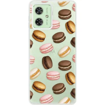 Pouzdro na mobilní telefon Silikonový obal iSaprio - Motorola Moto G54 5G - Macaron Pattern (Silikonový obal, kryt a pouzdro iSaprio - Motorola Moto G54 5G - Macaron Pattern - stylová ochrana telefonu, pružný TPU materiál, odolný UV potisk, česká výroba)