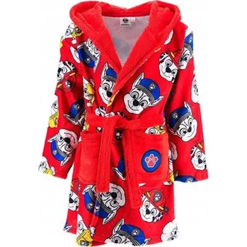 Chlapecký župan Tlapková patrola PEJSCI CHLAPECKÝ ŽUPAN červený MĚKKÝ velikost 98 FN01N