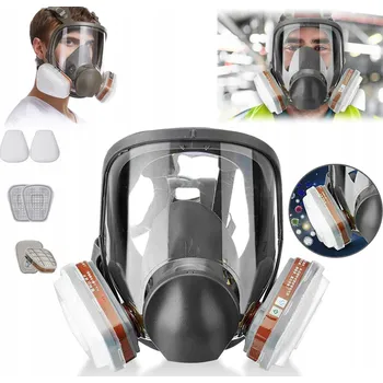 6800 PROTIPRACHOVÁ MASKA KOMPLETNÍ SADA PROTI PRACHU VELIKOST L S FILTREM