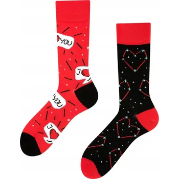 Pánské oblečení ToDo Ponožky Ponožky vánoční ponožky Valentýn vícebarevné velikost 35-38