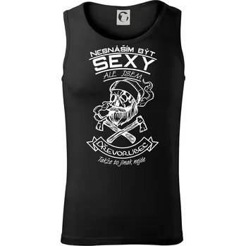 Pánské termoprádlo Nesnáším být sexy - dřevorubec - Tílko pánské Core - L ( Černá )