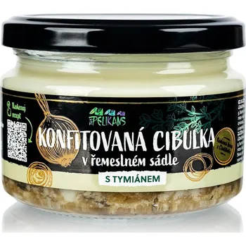 Hotové jídlo Konfitovaná cibulka s TYMIÁNEM - The Pelikans 200g