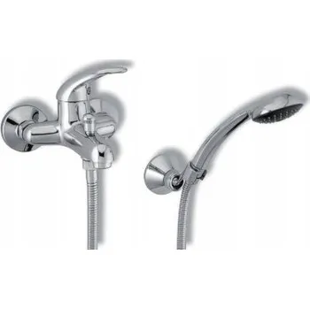 Vodovodní baterie Vanová baterie na okraj vany Novaservis stříbrná