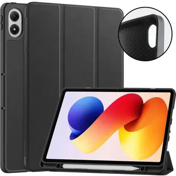 Pouzdro na tablet VSECHNONAMOBIL 126866 LEATHER Zaklápěcí kryt pro Xiaomi Redmi Pad 2 Pro černý