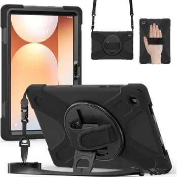 Pouzdro na tablet VSECHNONAMOBIL 126833 SOLID Odolný obal pro Samsung Galaxy Tab A11+ černý