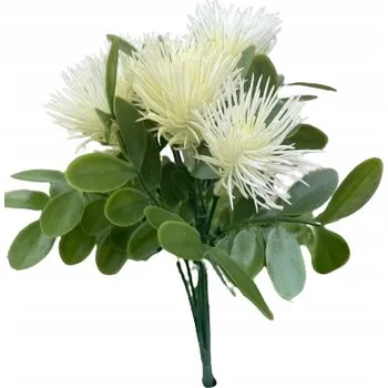 umělá květina VĚTVIČKA BODLÁKU 30CM - UMĚLÉ KVĚTY VĚTVIČKY KYTICE