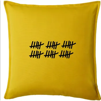 Polštář 30 narozeniny - Polštář 50x50 - 50x50 - Pouze potah ( Žlutá )