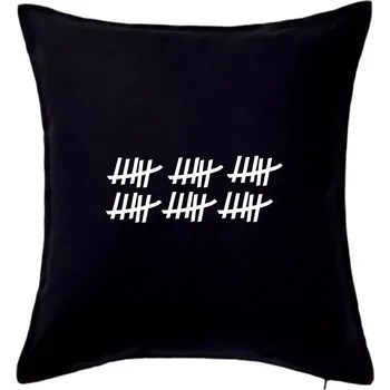 Polštář 30 narozeniny - Polštář 50x50 - 50x50 - Pouze potah ( Černá )
