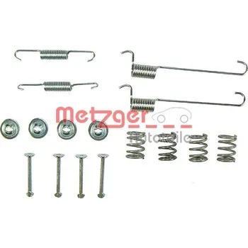 Brzdová čelist Sada příslušenství, parkovací brzdové čelisti METZGER 105-0848