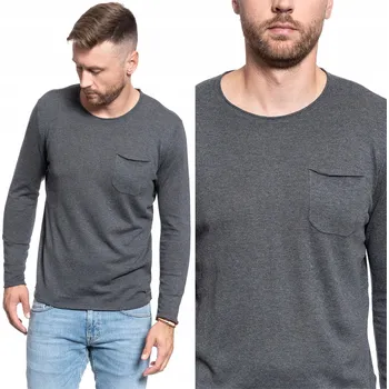 Pánský svetr Mustang svetr 1009792 4151 šedý kulatý velikost M