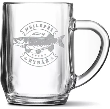 Sklenice Sablio Půllitr Nejlepší rybář: 0,5