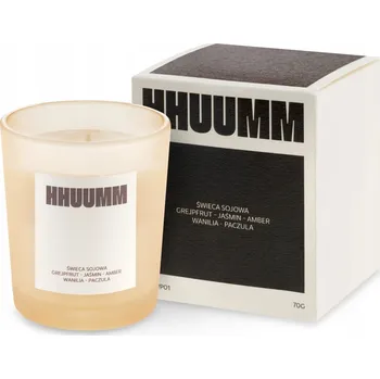 Svíčka Sójová vonná svíčka grejfrut, jaśmin, amber, vanilka, paczula HHUUMM 1 ks