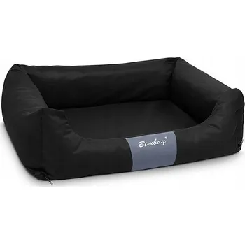 Pelíšek pro psa Pelíšek Bimbay černý obdélníkový 1 cm x 1 cm