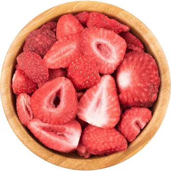 Sušené ovoce Vital Country Jahody lyofilizované plátky Množství: 200 g