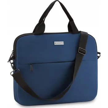 Taška na notebook 15,6 lehká, velká, dámská, pánská, tmavě modrá ZAGATTO