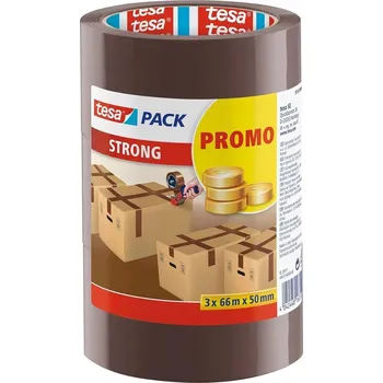 Lepicí páska Tesa 4042448163127 Balicí Páska, Hnědá, 66 m x 50 mm