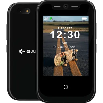 Chytré hodinky Garett Smartphone OneKid Black - telefon pro děti, s rodičovským dohledem, černý ONEKID_PHONE_BLACK