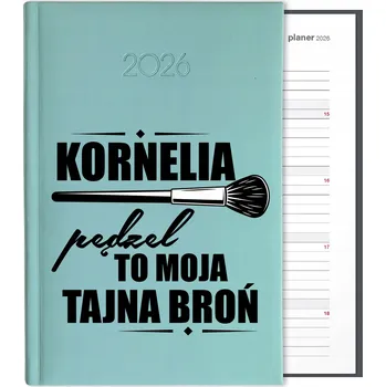 Kalendář Knižkový kalendář 2026 A5 FunnyCase modrý