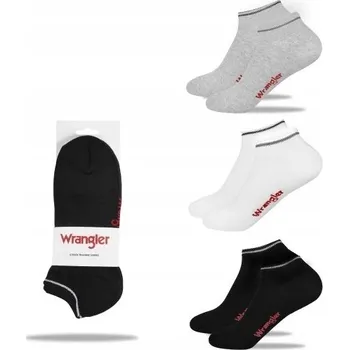 Pánské oblečení Ponožky KOTNÍKOVÉ PONOŽKY Wrangler vícebarevné, velikost 39-42