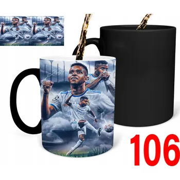 Kouzelný hrnek s potiskem DÁREK fotbalisté La Ligy Rodrygo + JMÉNO DÁREK